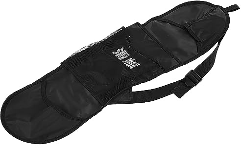 HaloVerde Skateboard-Tragetasche für 31/32-Zoll-Boards, verstellbare Skateboard-Tragetasche mit Innentasche, Faltbare Longboard-Schultertasche für Reisen und Aufbewahrung
