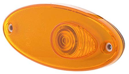 HELLA 2BM 964 295-041 Zusatzblinkleuchte - Halogen - 12V - Einbau/Schraubanschluss - Lichtscheibenfarbe: gelb - Stecker: Male - seitlicher Anbau - Menge: 1