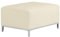 Beliani Ottomane mit Schlichter Eleganz Leder beige Oslo