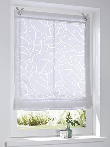 Tenda a pacchetto Jerry bianco con occhielli 80 * 140 cm