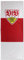 Flaggenfritze Hissflagge VfB Stuttgart Wappen - 150 x 400 cm + gratis Aufkleber
