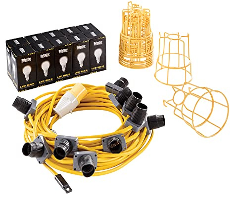 Defender 22m LED ES Festoon Kit 100W 110V (E89811)