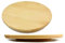 Plateau de service rotatif en bois pour pizza, diamètre 30 cm