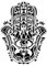 Ideen mit Herz Laser-Kunststoff-Schablone, DIN A4 | perfekt geeignet für Textilgestaltung, Wandgestaltung, Fenster, Papier, Scrapbooking, Kinder, Basteln, DIY (Hamsa Hand)