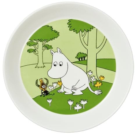 Arabia 1027441 MOOMIN PLATES Teller, Porzellan, 19 cm