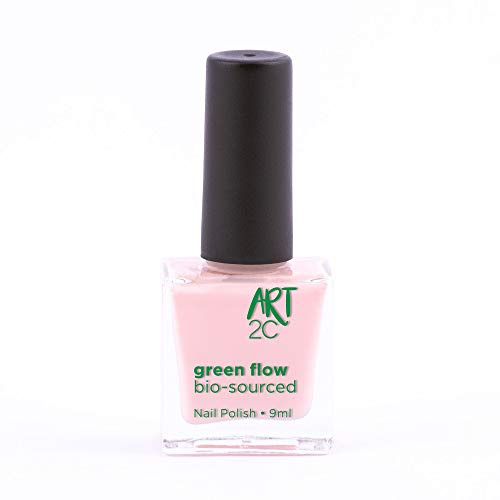 Art 2C 85 % Bio-sourced Vegan Ultra-Pure Patented Nail Polish - veganer, ultra-reiner Nagellack, zu 85 % auf biologischer Basis, 24 Farben, 9 ml, Farbe: Coconut 23