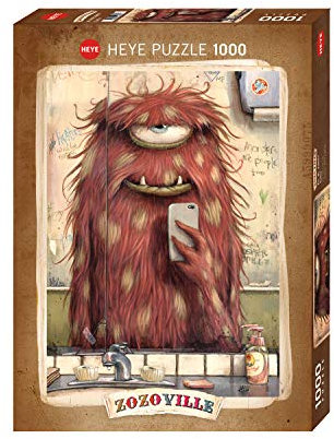 Heye HY29897 Selfie Zozoville 1000 Teile Puzzle, Yellow