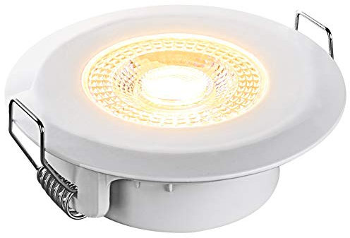 Heitronic DL7202 500667 LED-Einbauleuchte 5W Warmweiß Weiß