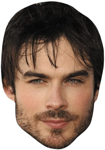 Ian Somerhalder (Stubble) Maske aus Karton