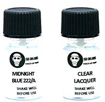 SD COLORS 222/A Lackreparaturlack für Motorrad, Roller, 15 ML, Farbe: Midnight Blue