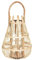 Atmosphera - Hohe Korblaterne - H. 37,5 cm - Beige