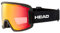 HEAD Unisex – Adult CONTEX Ski-und Snowboardbrille Skibrille, rot/schwarz, L
