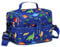 Chase Chic Bolsa de Almuerzo de Dinosaurio, Bolsa Termica Porta Alimentos Infantil en Compartimento Doble para Niños Escuela con Correa de Hombro Ajustable Desmontable, Picnic Comida para Viaje