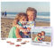 Personalised Jigsaw Puzzle Custom Puzzle Age 3+ from Photo 300/500/1000 Pieces Custom Jigsaw Puzzle for Adult and Kids Family, Wedding, Graduation, Gift (Horizontal 500PCS)