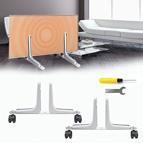 SOLDAX 2Pcs Infrarot Heizung Standgerät, infrarotheizung auf rollen, standfüsse für infrarotheizungen, 1-6CM Universell Standfüße, , Trägt Bis 20Kg, infrarotstandheizung