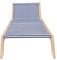 Erhöhtes Katzenbett, Katze Hängematte Katzensofa Katzenhängematte Ganzjährig Atmungsaktive Cat Bed aus Leinenstoff für Kaninchen Kätzchen Welpe (Strand-Lounge-Stuhl)