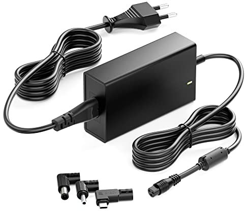 65W USB C Chargeur HP Ordinateur Portable Pavilion Elitebook Spectre Chargeur PC Portable Universel avec adaptateur 4,5mm et 7,4mm pour HP Chromebook Probook Stream 11 13 14 15 X360 HP Pro G2 G1 G5 G6