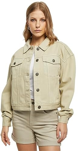 Urban Classics Damen TB4788-Ladies Essentials Denim Jacket
