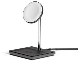 Chargeur sans Fil 2 en 1 Native Union avec câble USB C Noir pour iPhone 12 13