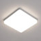 Riserva Plafonnier LED Carré 36W, IP44 Lampe de Plafond LED 4050LM, 4500K Blanc Naturel, Luminaire Plafonnier LED Applicable à Salle De Bain Salon Cuisine Chambre Couloir Balcon Garage, 23 CM