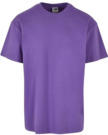Urban Classics Herren T-Shirt Heavy Oversized Tee, Oversized T-Shirt für Männer, Baumwolle, Rundhals, ultraviolet, 3XL