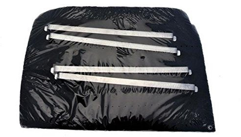 SOS Accessoire Lot de 2 filtres charbon pour Hotte 74X2375 BRANDT, DE DIETRICH, SAUTER