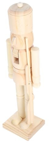 Amosfun Burattino Re Soldato Incompiuto Schiaccianoci Fai Da Te Schiaccianoci Ornamento Educativi Giocattoli Artigianali Fai Da Te Schiaccianoci Giocattoli Artigianali Schiaccianoci Di