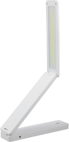 HOMSFOU Klappbare Tischlampe Led Leselampe Usb Aufladbar 3 Dimmstufen Verstellbare Schreibtischlampe Batteriebetrieben Für Lesen Home Office Kompakt
