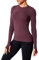 XDSP T-Shirts de Sport Femme à Manches Longues Tops Manches Longues pour Sport Fitness Yoga Sportswear Gym Haut de Course Fonctionnel Respirant T-Shirt Séchage Rapide