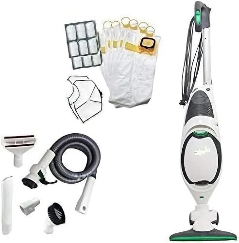 DIERRESTORE - Aspirapolvere Folletto VK150 - NUOVA - + Spazzola HD50 E 1 Anni Di Fornitura Sacchetti + Profumi + Filtri Motore – Potenza 60.000 giri/min, (2 ANNI GARANZIA CON THE POINT FOLLETTO)
