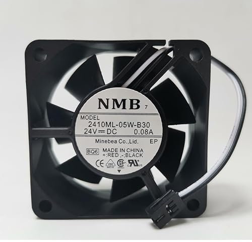 6cm 24V 0.08A 2410ML-05W-B30 6025 2Line Projector Copier Fan