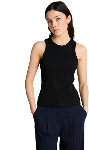TOM TAILOR Denim Damen Top mit RIPP