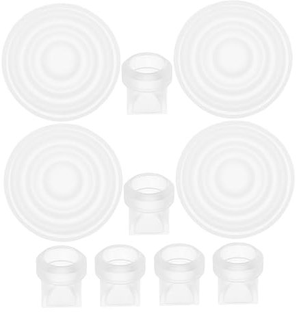 PERSELOSO Wearable Breast Pump Replacements Silicone Diaphragms Duckbill Valves for Hygienic Comfortable