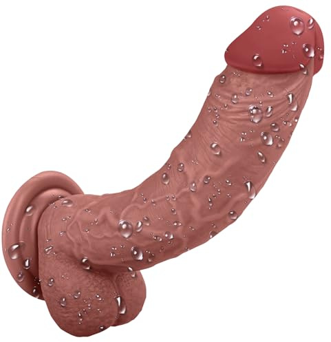 Dildo Consoladores para Mujer 19cm Juguetes Eróticos para Pareja Sexuales Consolador Mujer Hombre Dildos Consolador Realistas Dildo Anal Juguetes Sexuales dildo Realista Pene Realista con Piel Sexo