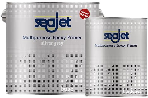 Seajet 117 Universal Epoxy Primer – Vielseitiger 2-K Epoxid-Grundanstrich für Bootsrümpfe & Unterwasser-Bereich – Haftet auf GFK, Holz, Stahl & Aluminium