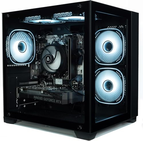 ionz Gaming PC - AMD Ryzen 5 5500, RTX 3050 6GB Graphics Card, 16GB DDR4 RAM, 500GB M.2 SSD, Windows 11, 500W PSU (KZ900 V3)