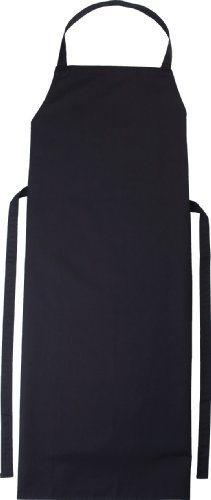 C.g. Workwear Latzschürze Verona 110 x 78 cm 110X78CM,Black