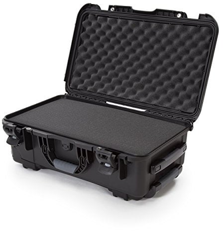 Nanuk 935 Waterproof Carry-On Hard Case with Wheels and Cubed Foam - Black