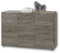 Stella Trading Universal Kommode in San Remo Eiche Optik, dunkel - Schlichtes Sideboard mit viel Stauraum für Ihren Wohnbereich - 135 x 90 x 40 cm (B/H/T)