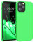 kwmobile Housse Compatible avec Apple iPhone 12 / iPhone 12 Pro Coque - Housse de téléphone Protection Souple en TPU Silicone - Vert néon