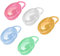 BaiJ Scatolina Succhietto,5 Pezzi Sterilizzaciuccio Portatile Scatola Ciuccio Multicolore Ciuccio da Polvere Healifty Portaciuccio(Giallo+Trasparente+Blu+Rosa+Verde)