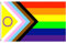 MOGADEE® Regenbogen Pride Flag, LGBTQ Flagge - 150 x 90 cm, Klimabeständig mit 2 Messingösen