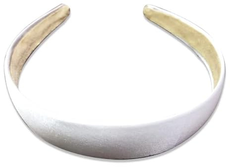 Damen Haarreif Stirnbänder Kopfschmuck in diversen Farben (weiß)