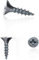 M4 Wood ScrewsZinc Plated Full Thread Self-Tapping Long (0.16 x 0.79) 4.0 x 20mm Box of 100pcs