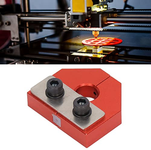 Filament Welder Connector Sensor 3D Printer Filament Connector 1.75mm Aluminium Alloy Accessory for Multicolor Filament 3D Printer (Red)