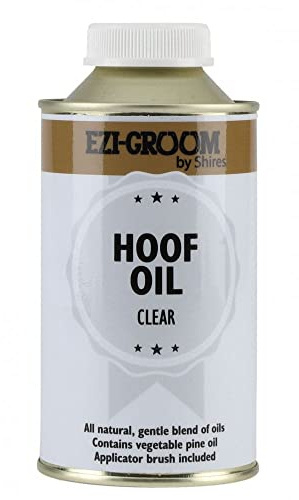 Shires EZI-GROOM Hoof Oil 500ml - Black or Clear