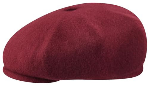 Kangol Unisex Wool Hawker Baskenmütze, Rote Johannisbeere, 54