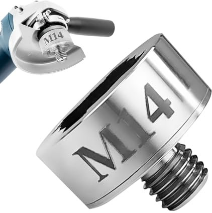 M14 Xlock Adapter, 45 mm X-Lock Adapter, Schnellspannmutter M14, Adapter für Winkelschleifer, Diamantbohrer, Schneidmesser, Winkelschleifer-Schneidklinge