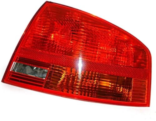 VUXLZDOM Auto Rücklicht Komplettsets für-Audi A4 B7 4-türige Limousine 2006 2007 2008, wasserdichte Lichter Sets Rücklicht Komponenten Sicherheit Licht Rücklicht Montage Autoteile,A/Right