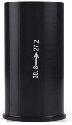 HOUSON Fahrradsattelstütze Shim, 60mm Sattelstützen Reduzierhülsen Rohradapter Fahrrad Adaper für MTB BMX Mountainbike Rennrad E-Bike 33.9mm auf 27.2mm